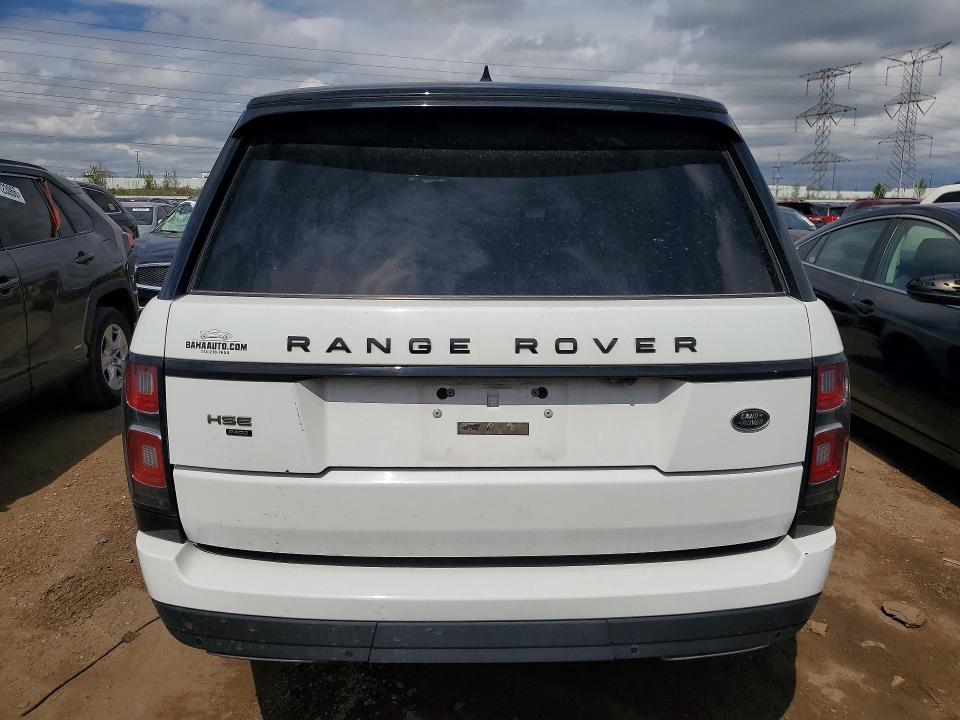 2020 Land rover RANGE ROVER VIN SALGS2RU2LA413460 COPART salvage auction — NORMAL WEAR, Il - Salvage Certificate, sold $13,100 on 2026-07-16 (photo 6)