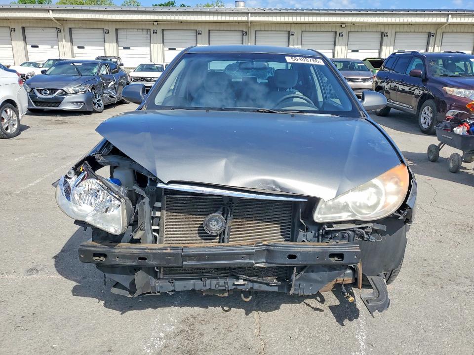2009 Hyundai Elantra VIN KMHDU46D69U623101 COPART salvage auction — FRONT END, Ky - Bill Of Sale/Part Only/No Titl, sold $325 on 2026-07-09 (photo 5)