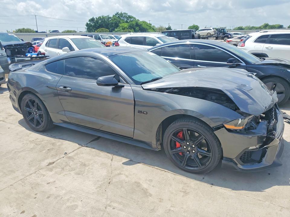 2019 Ford Mustang VIN 1FA6P8CF2K5192585 COPART salvage auction — FRONT END, TX - SALVAGE VEHICLE TITLE, sold $8,600 on 2026-07-30 (photo 4)