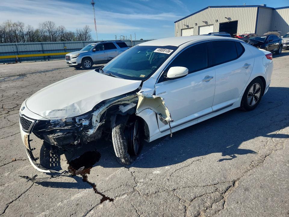 2013 Kia Optima VIN KNAGM4AD2D5050206 COPART salvage auction — FRONT END, Mo - Salvage Certificate Of Title, sold $300 on 2026-07-13 (photo 1)