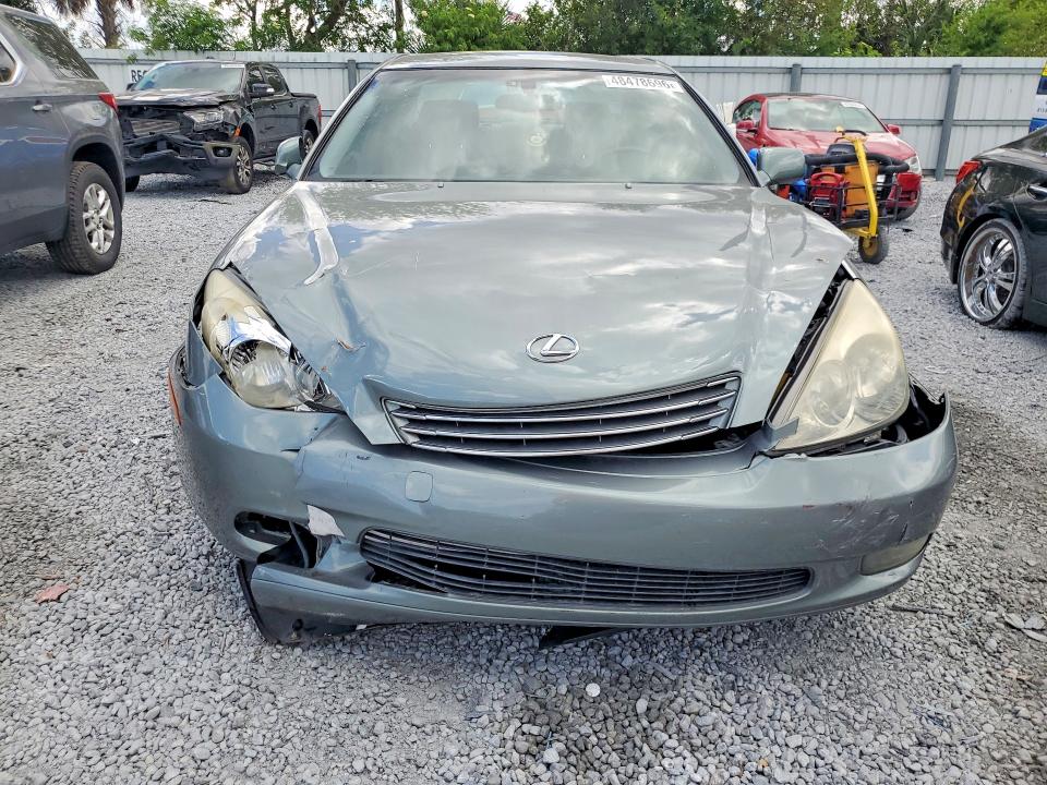 2003 Lexus ES VIN JTHBF30G330127768 COPART salvage auction — FRONT END, Fl - Cert Of Title Slvg Rebuildable, sold $10 on 2026-07-28 (photo 5)