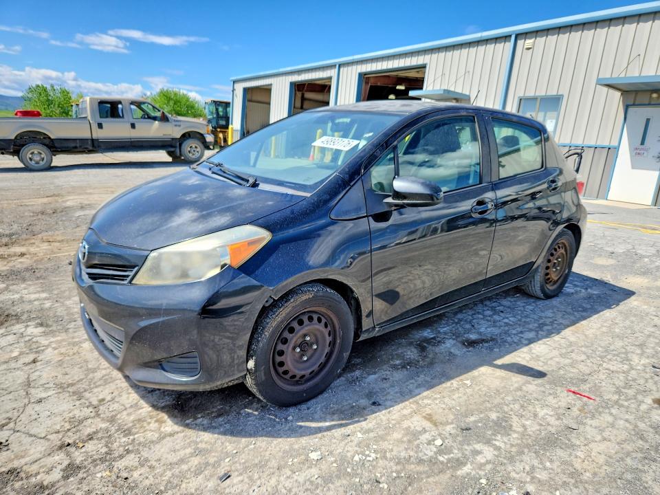 2012 Toyota Yaris VIN JTDKTUD34CD501370 COPART salvage auction — FRONT END, Md - Certificate Of Title, sold $1,500 on 2026-07-31 (photo 1)