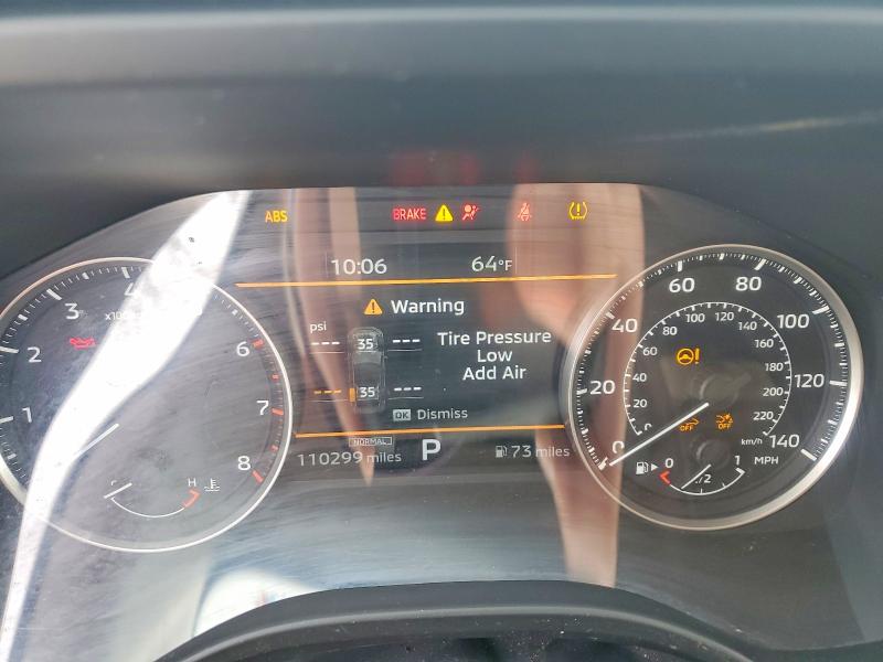 2022 Mitsubishi Outlander VIN JA4J3UA81NZ082924 COPART salvage auction — MECHANICAL, Ny - Certificate Of Title (P), sold $7,400 on 2026-07-20 (photo 9)