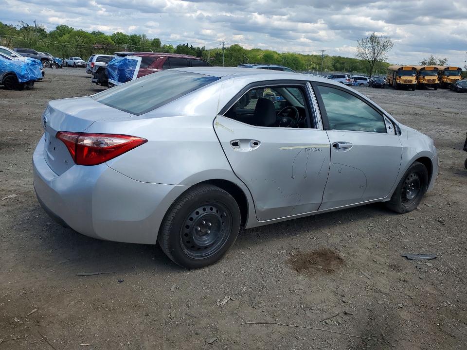2017 Toyota Corolla VIN 5YFBURHE4HP654373 COPART salvage auction — FRONT END, Md - Cert Of Salvage > 75% Damage, sold $425 on 2026-07-21 (photo 3)