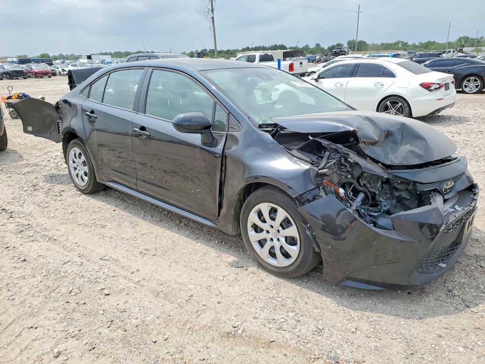 2022 Toyota Corolla VIN 5YFEPMAE0NP383342 COPART salvage auction — REAR END, Tx - Salvage Vehicle Title, sold $2,850 on 2026-07-09 (photo 4)