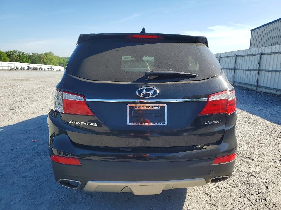 2013 Hyundai Santa fe VIN KM8SR4HFXDU004288 COPART salvage auction — SIDE, Nc - Salvage Certificate Of Title, sold $2,300 on 2026-07-08 (photo 6)