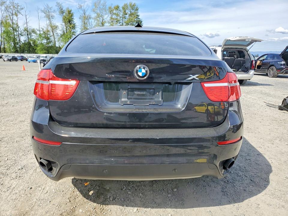 2012 BMW X6 VIN 5UXFG2C52CL779279 COPART salvage auction — VANDALISM, WA, sold $3,050 on 2026-08-03 (photo 6)