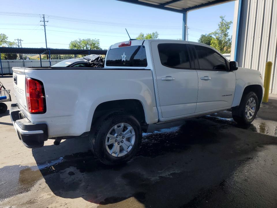 2021 Chevrolet Colorado VIN 1GCGSCEN5M1149115 COPART salvage auction — MINOR DENT/SCRATCHES, CA - CERTIFICATE OF TITLE, sold $9,000 on 2026-07-09 (photo 3)