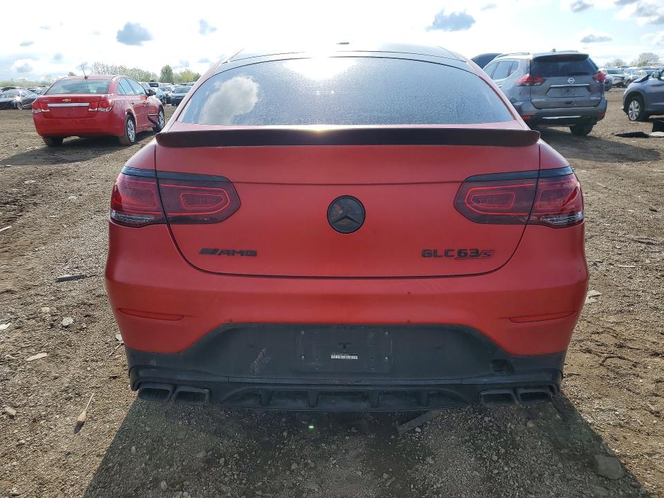 2021 Mercedes-benz Glc class VIN W1N0J8KB9MF910901 COPART salvage auction — FRONT END, Wv - Salvage Certificate, sold $23,400 on 2026-07-08 (photo 6)