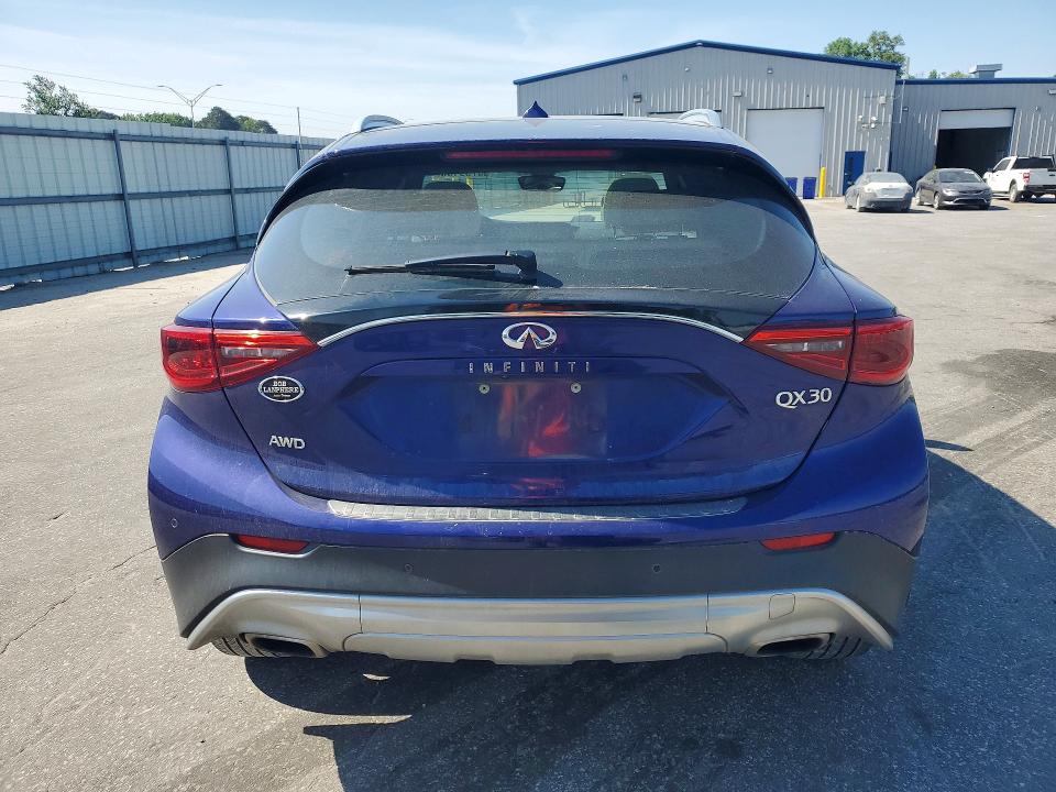 2017 Infiniti Qx30 VIN SJKCH5CRXHA035743 COPART salvage auction — FRONT END, Nc - Salvage Certificate Of Title, sold $3,400 on 2026-07-02 (photo 6)
