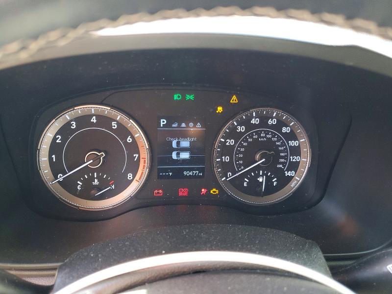 2021 Hyundai Venue VIN KMHRC8A3XMU114216 COPART salvage auction — FRONT END, GA - CERT OF TITLE-SALVAGE, sold $1,500 on 2026-07-10 (photo 9)