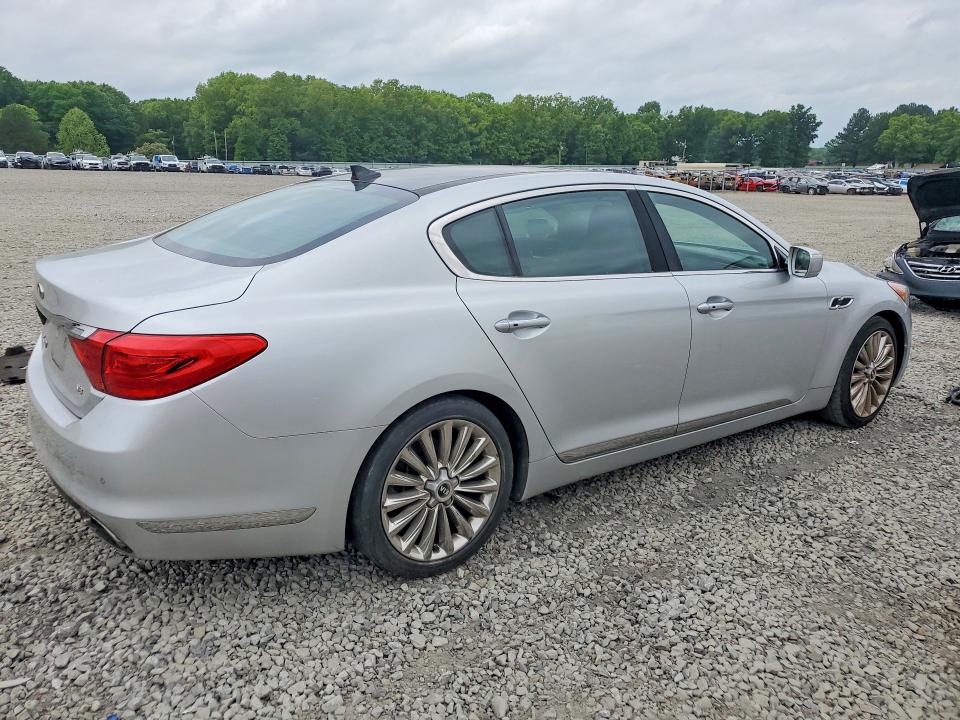 2015 Kia K900 VIN KNALW4D43F6022027 COPART salvage auction — MECHANICAL, Ar - Certificate Of Title (P), sold $2,300 on 2026-07-27 (photo 3)