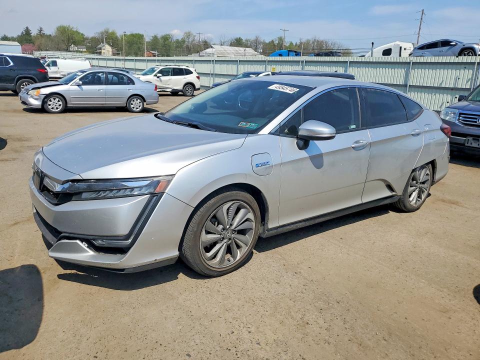 2018 Honda Clarity VIN JHMZC5F3XJC008165 COPART salvage auction — FRONT END, PA - CERTIFICATE OF SALVAGE, sold $4,100 on 2026-07-02 (photo 1)