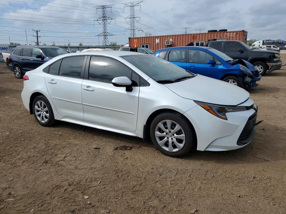 2023 Toyota Corolla VIN 5YFB4MDE6PP064831 COPART salvage auction — FRONT END, Il - Salvage Certificate, sold $4,250 on 2026-07-07 (photo 4)