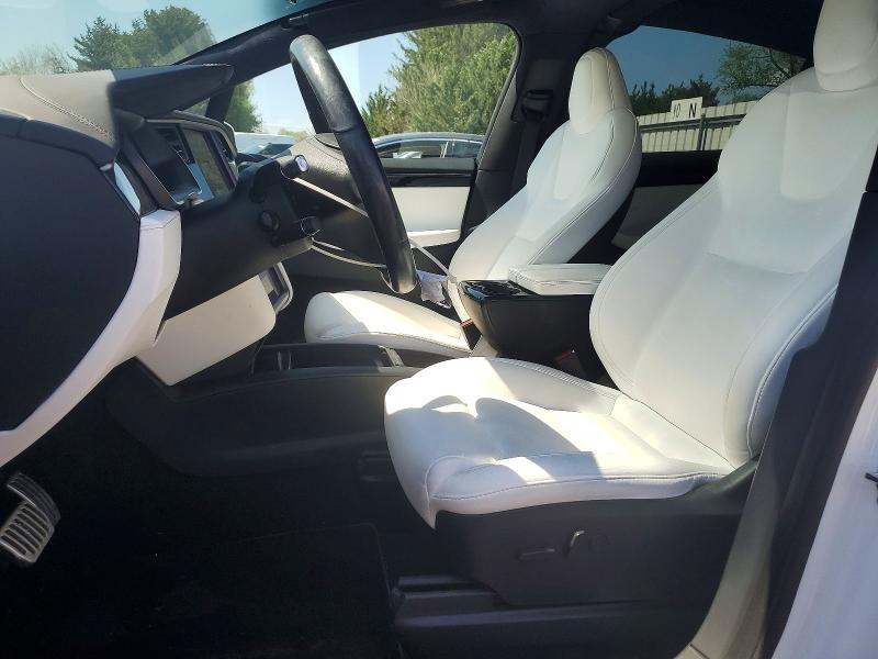 2020 Tesla Model x VIN 5YJXCAE20LF270115 COPART salvage auction — REAR END, Md - Cert Of Salvage > 75% Damage, sold $16,600 on 2026-07-06 (photo 7)