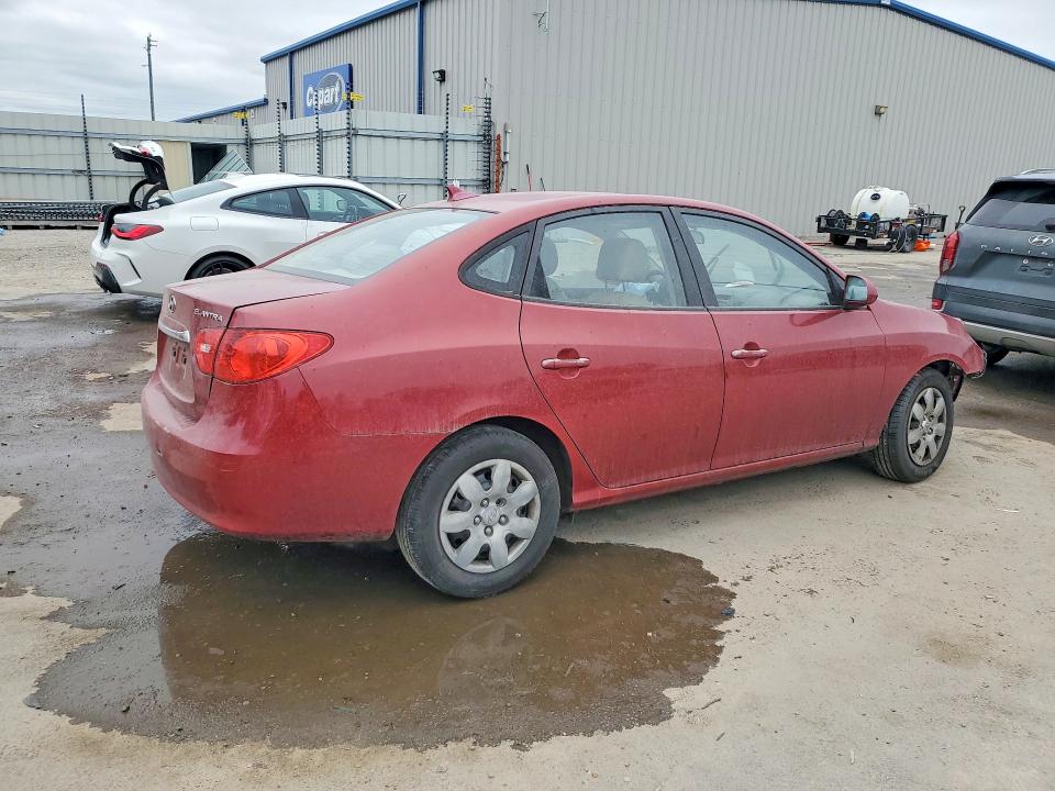 2010 Hyundai Elantra VIN KMHDU4AD2AU182966 COPART salvage auction — ROLLOVER, Sc - Cert Of Title-Salvage, sold $425 on 2026-07-29 (photo 3)