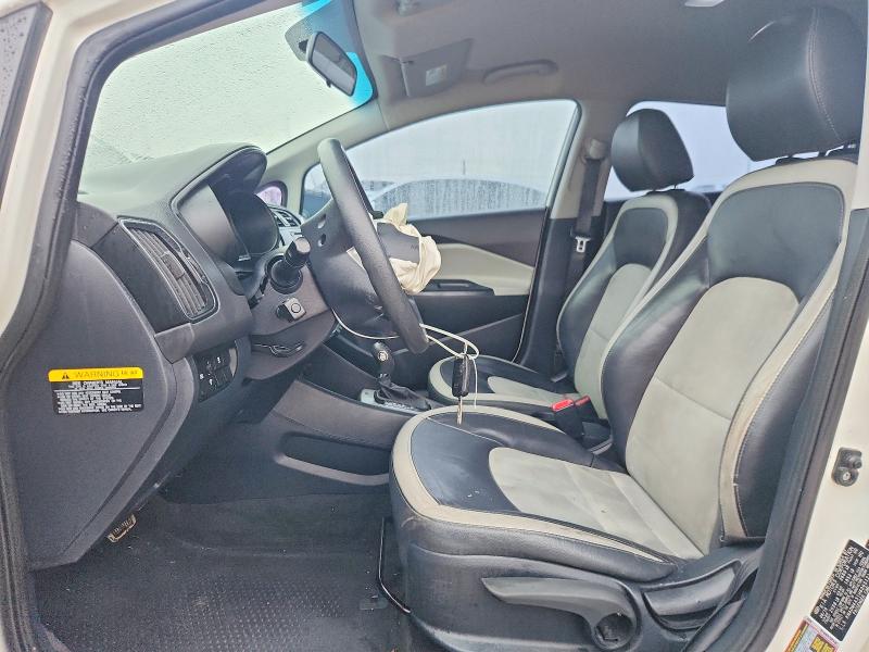 2017 Kia Rio VIN KNADM4A31H6063121 COPART salvage auction — FRONT END, Tx - Salvage Vehicle Title, sold $1,050 on 2026-07-14 (photo 7)