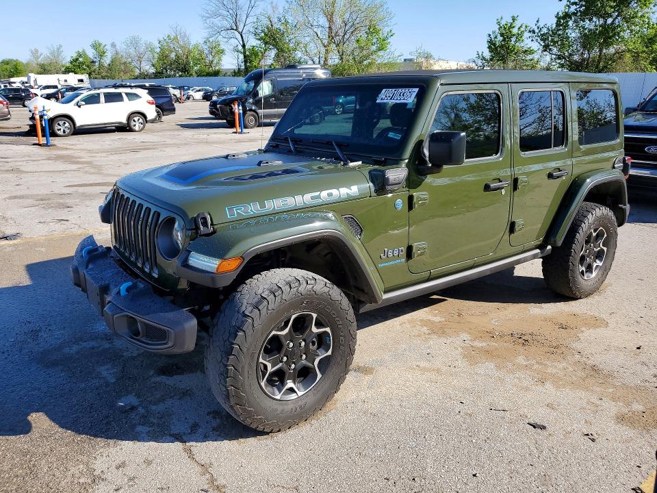 2023 Jeep Wrangler / VIN 1C4JJXR61PW586359 COPART salvage auction — MINOR DENT/SCRATCHES, MO - CERTIFICATE OF TITLE, sold $15,200 on 2026-07-09 (photo 1)