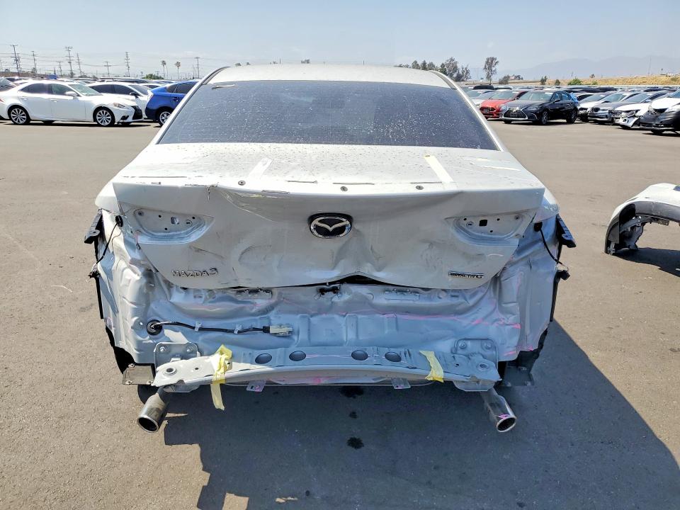 2025 Mazda 3 VIN JM1BPABM7S1782224 COPART salvage auction — REAR END, Ca - Salvage Certificate, sold $6,400 on 2026-07-08 (photo 6)