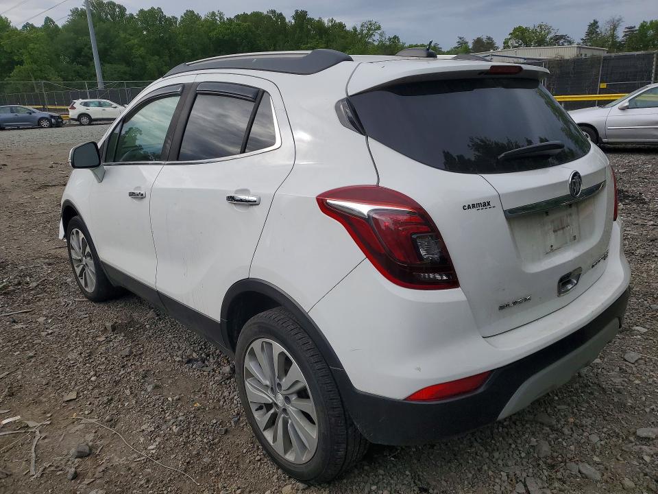 2018 Buick Encore VIN KL4CJESBXJB553146 COPART salvage auction — FRONT END, Md - Cert Of Salvage > 75% Damage, sold $1,050 on 2026-07-10 (photo 2)