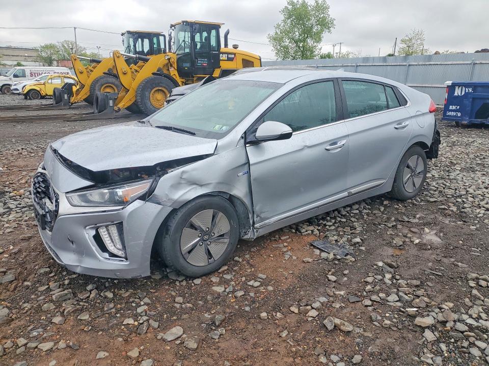2020 Hyundai Ioniq VIN KMHC75LC4LU235652 COPART salvage auction — FRONT END, NY - MV907A-PARTS ONLY, sold $2,200 on 2026-07-14 (photo 1)