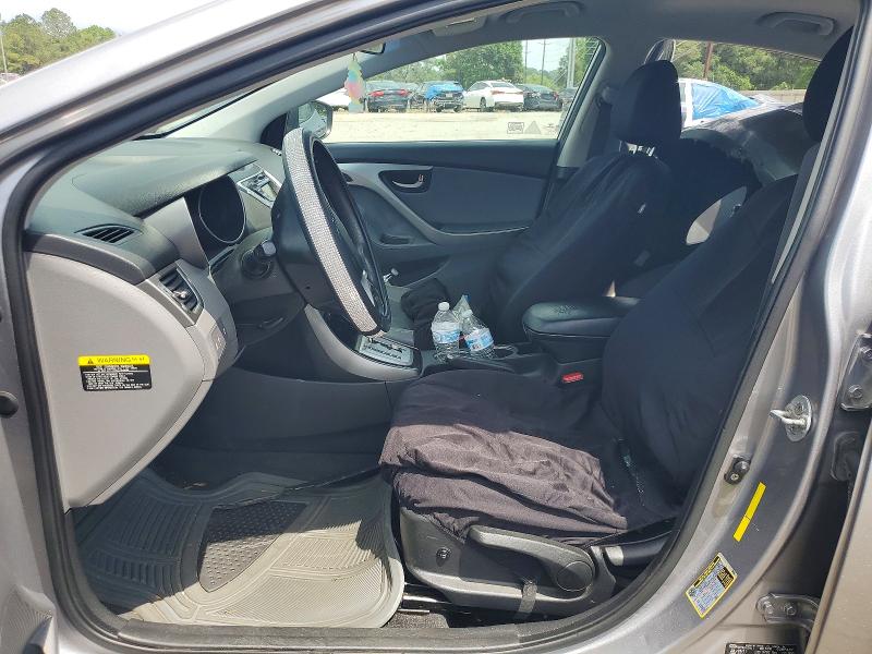 2012 Hyundai Elantra VIN KMHDH4AE2CU259433 COPART salvage auction — REAR END, SC - CERT OF TITLE-SALVAGE, sold $550 on 2026-07-09 (photo 7)