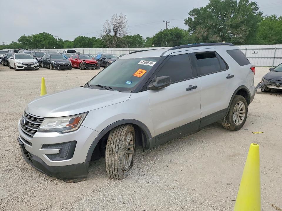 2017 Ford Explorer VIN 1FM5K7B82HGD86947 COPART salvage auction — FRONT END, Tx - Salvage Vehicle Title, sold $1,550 on 2026-07-09 (photo 1)
