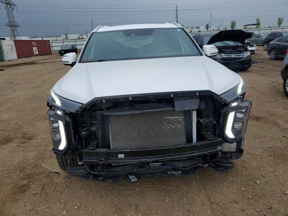2020 Hyundai Palisade VIN KM8R5DHE8LU165996 COPART salvage auction — FRONT END, Il - Salvage Certificate, sold $8,600 on 2026-07-14 (photo 5)