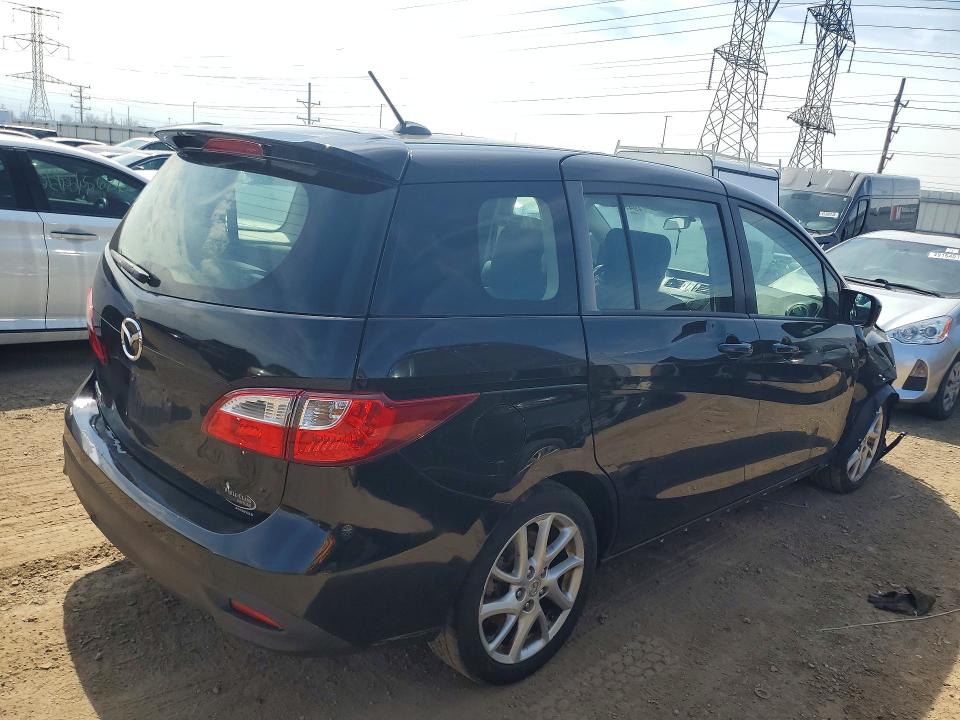 2012 Mazda 5 VIN JM1CW2DL6C0108669 COPART salvage auction — FRONT END, Il - Salvage Certificate, sold $525 on 2026-07-07 (photo 3)