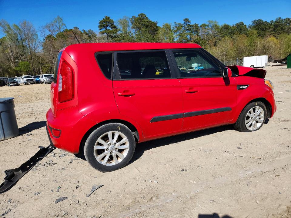 2013 Kia Soul VIN KNDJT2A56D7611276 COPART salvage auction — FRONT END, Md - Cert Of Salvage > 75% Damage, sold $325 on 2026-07-14 (photo 3)