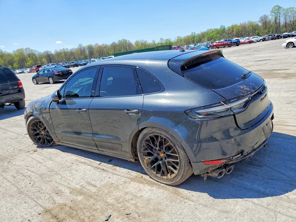 2021 Porsche Macan VIN WP1AG2A54MLB51965 COPART salvage auction — FRONT END, Oh - Cert Of Title-Salvage, sold $14,500 on 2026-07-09 (photo 2)
