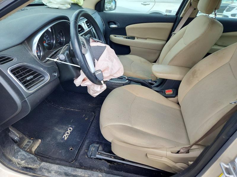 2013 Chrysler 200 VIN 1C3CCBBB2DN600434 COPART salvage auction — FRONT END, Ga - Cert Of Title-Salvage, sold $350 on 2026-07-02 (photo 7)