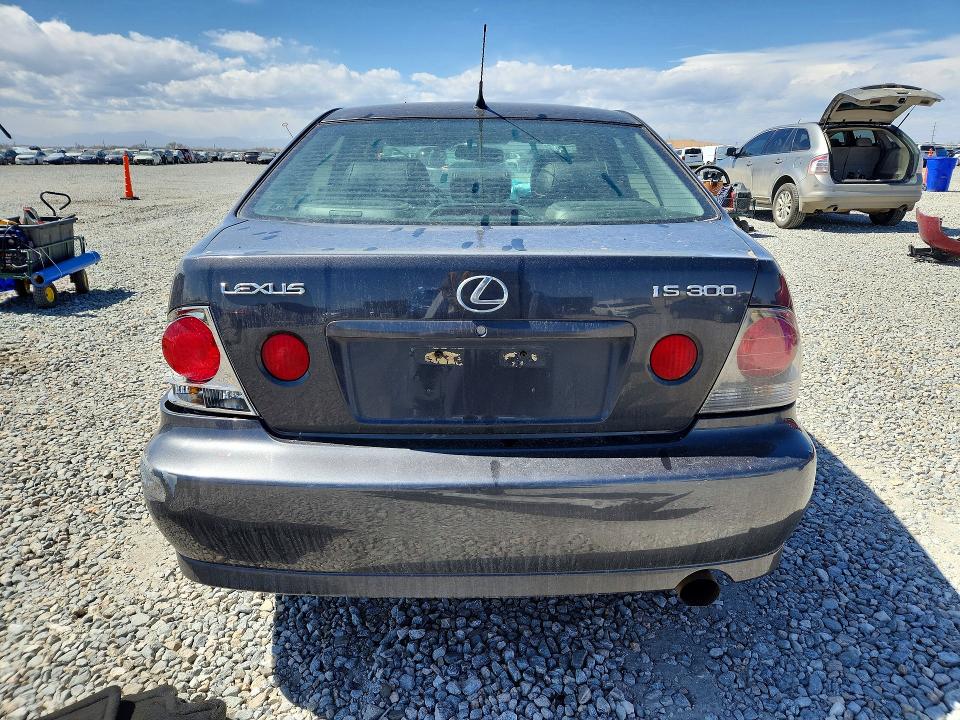 2002 Lexus Is VIN JTHBD192X20038361 COPART salvage auction — FRONT END, ID - SALVAGE CERTIFICATE OF TITLE, sold $325 on 2026-07-28 (photo 6)