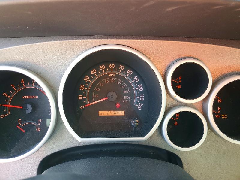 2010 Toyota Tundra VIN 5TFEY5F16AX078934 COPART salvage auction — FRONT END, Tx - Salvage Vehicle Title, sold $4,250 on 2026-07-31 (photo 9)