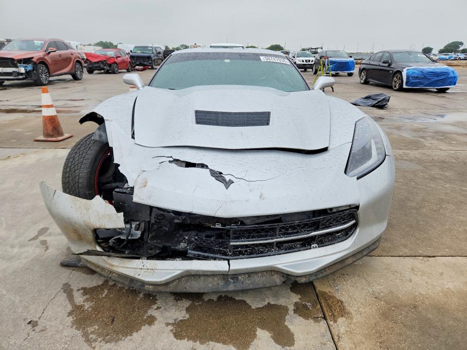 2019 Chevrolet Corvette VIN 1G1YA2D71K5101498 COPART salvage auction — FRONT END, Nm - Cert Of Title-Salvage, sold $12,000 on 2026-07-02 (photo 5)
