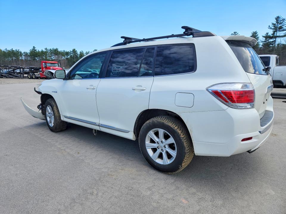 2011 Toyota Highlander hybrid VIN JTEBC3EH3B2001713 COPART salvage auction — FRONT END, Me - Cert Of Title-Salvage Collisio, sold $1,300 on 2026-07-15 (photo 2)