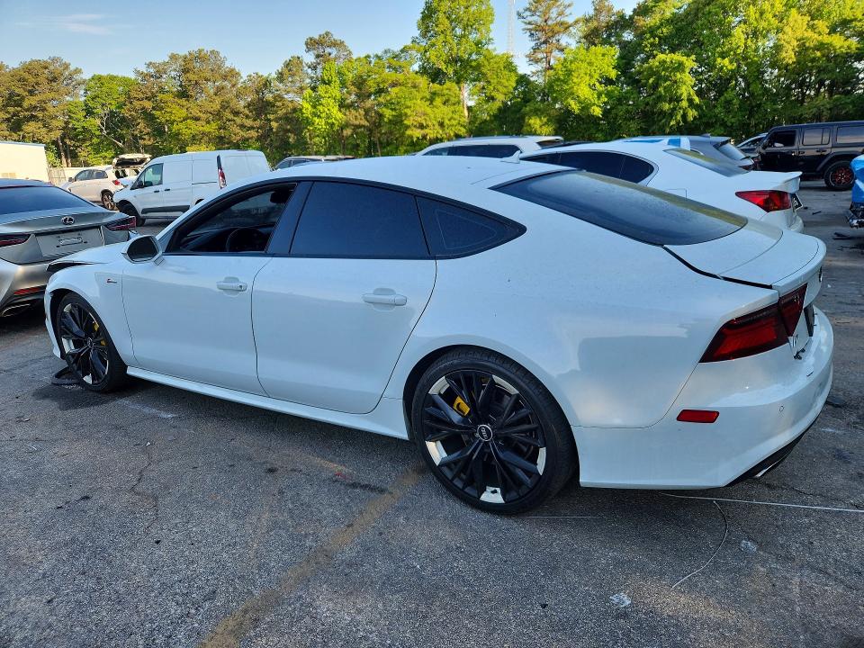2018 Audi A7 VIN WAUW3BFC8JN006984 COPART salvage auction — FRONT END, Ga - Cert Of Title-Salvage, sold $7,100 on 2026-08-14 (photo 2)