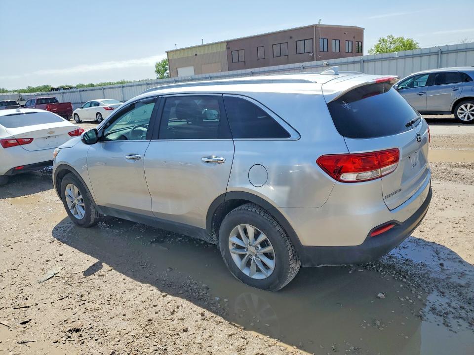 2018 Kia Sorento VIN 5XYPG4A38JG407098 COPART salvage auction — HAIL, Ks - Certificate Of Title, sold $500 on 2026-07-28 (photo 2)