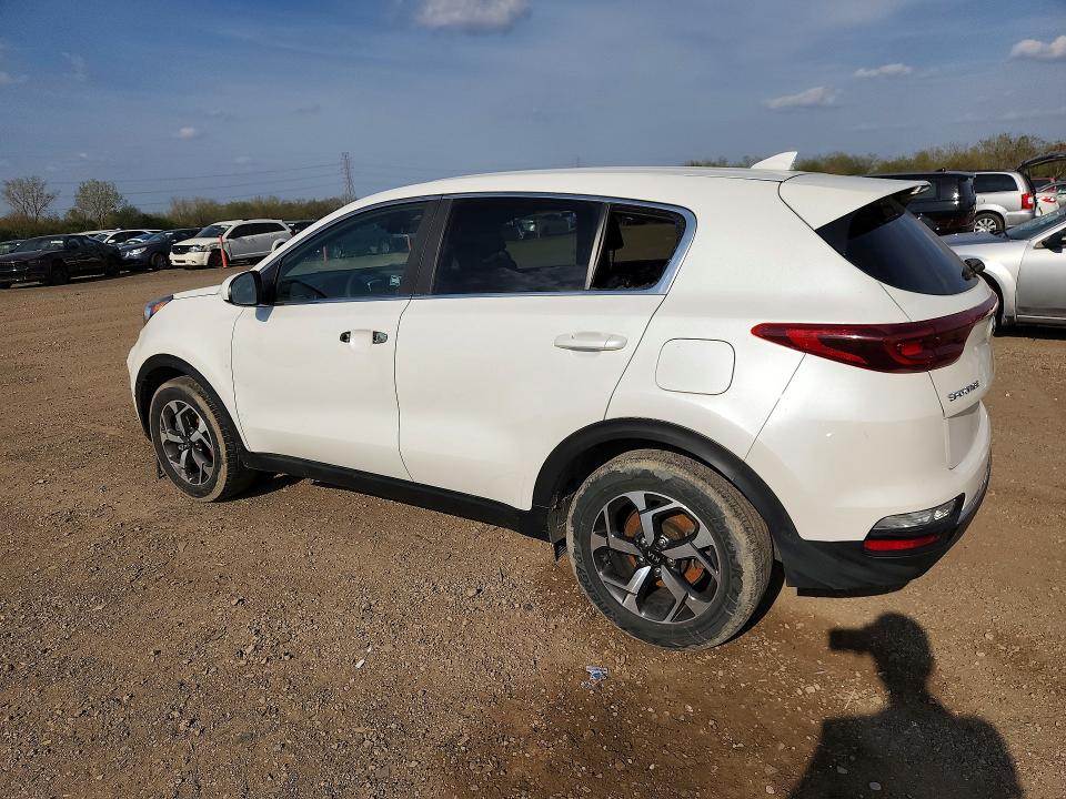 2022 Kia Sportage VIN KNDPM3AC3N7013322 COPART salvage auction — VANDALISM, Il - Certificate Of Title, sold $5,400 on 2026-07-12 (photo 2)