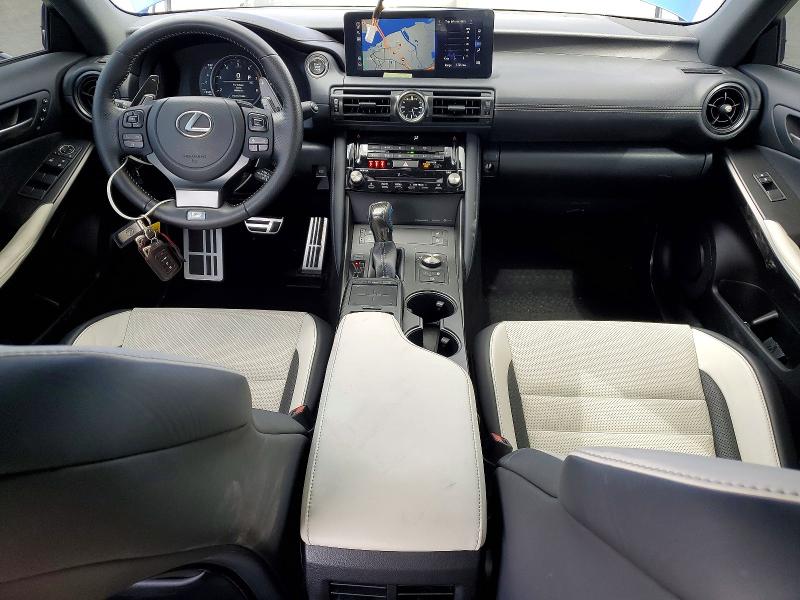 2023 Lexus Is 350 VIN JTHGZ1B24P5066457 COPART salvage auction — FRONT END, Ca - Salvage Certificate, sold $22,100 on 2026-07-06 (photo 8)