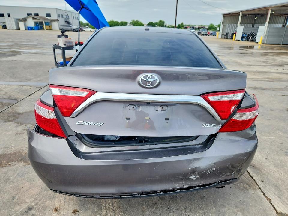 2017 Toyota Camry VIN 4T1BF1FK9HU690661 COPART salvage auction — REAR END, Salvage Title, sold $7,200 on 2026-07-09 (photo 6)