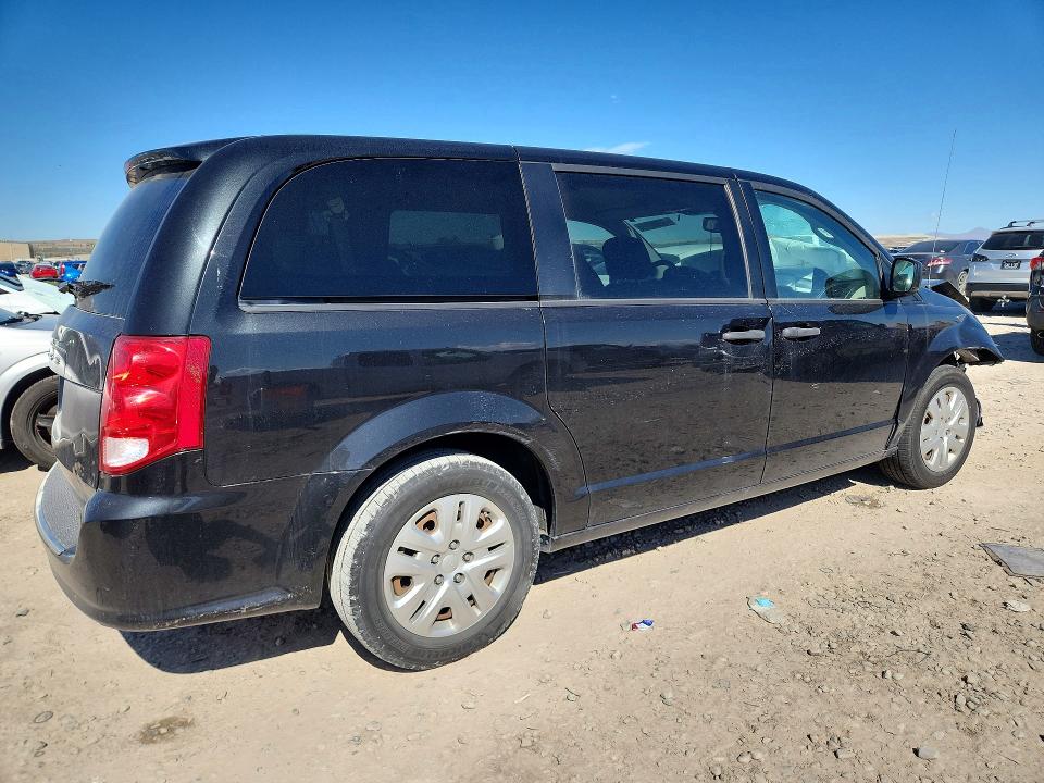 2019 Dodge Caravan VIN 2C4RDGBG1KR754743 COPART salvage auction — FRONT END, Wv - Salvage Certificate, sold $725 on 2026-07-31 (photo 3)