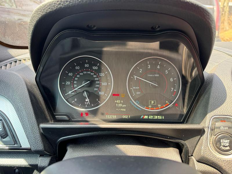2016 BMW M235i VIN WBA1J9C53GV372181 COPART salvage auction — NORMAL WEAR, Ct - Certificate Of Title (P), sold $5,300 on 2026-07-08 (photo 8)