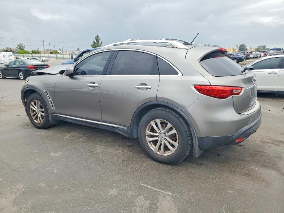 2011 Infiniti Fx VIN JN8AS1MU7BM711535 COPART salvage auction — FRONT END, FL - CERT OF TITLE SLVG REBUILDABLE, sold $550 on 2026-07-27 (photo 2)