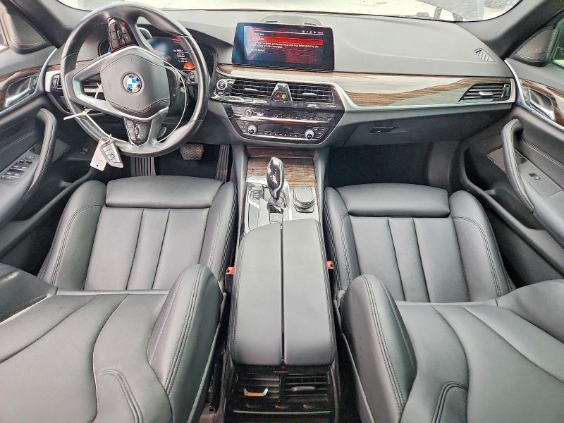 2020 BMW 5er VIN WBAJR3C09LCE59974 COPART salvage auction — REAR END, Tx - Certificate Of Title, sold $13,100 on 2026-07-14 (photo 8)