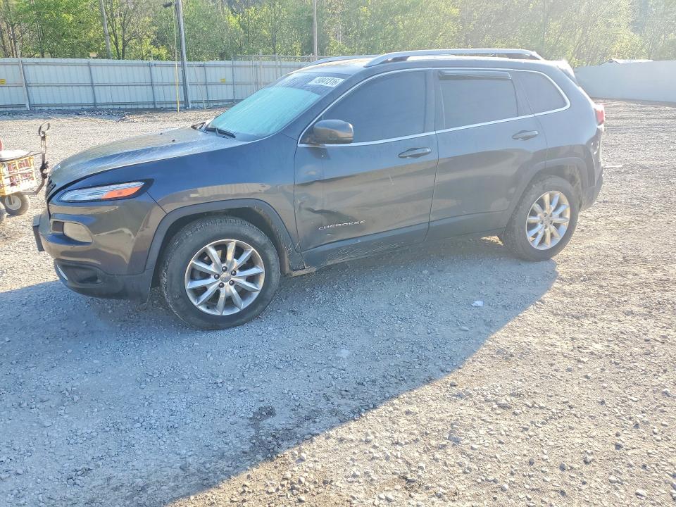 2016 Jeep Cherokee VIN 1C4PJMDB0GW186838 COPART salvage auction — FRONT END, Oh - Cert Of Title-Salvage, sold $600 on 2026-07-02 (photo 1)