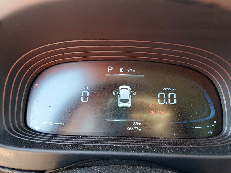 2023 Hyundai Venue VIN KMHRC8A36PU261119 COPART salvage auction — FRONT END, Md - Cert Of Salvage > 75% Damage, sold $375 on 2026-07-31 (photo 9)