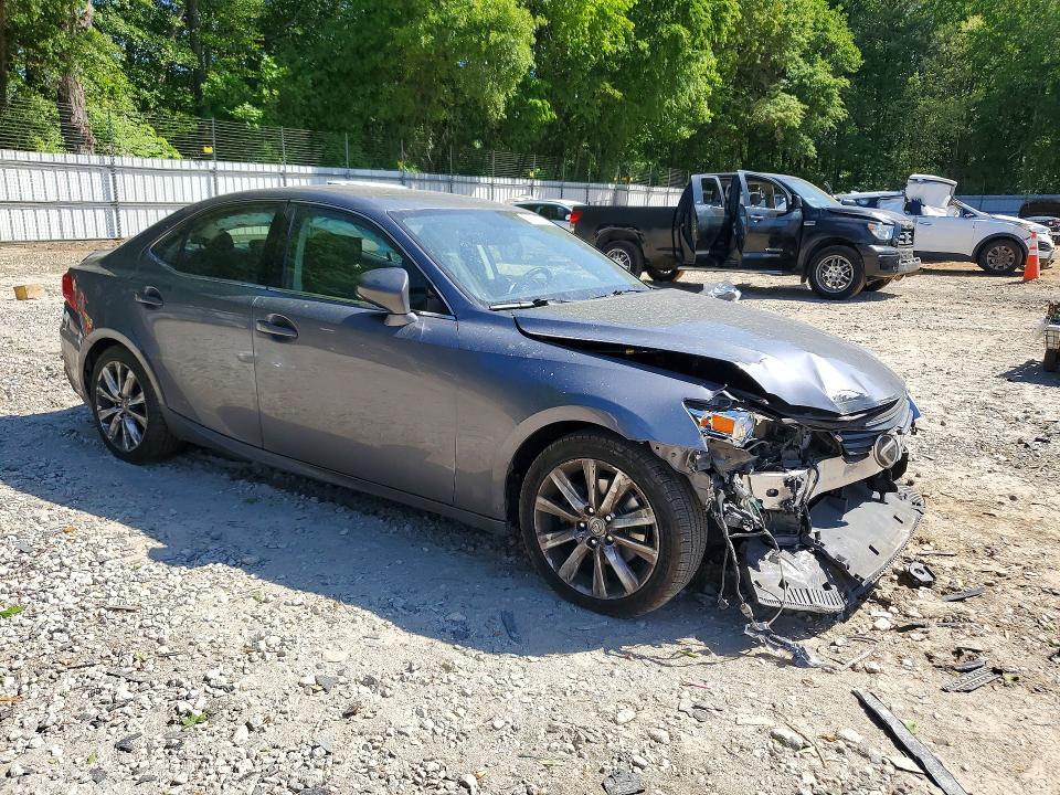 2015 Lexus Is VIN JTHBF1D21F5053132 COPART salvage auction — FRONT END, Ga - Cert Of Title-Salvage, sold $1,750 on 2026-07-24 (photo 4)