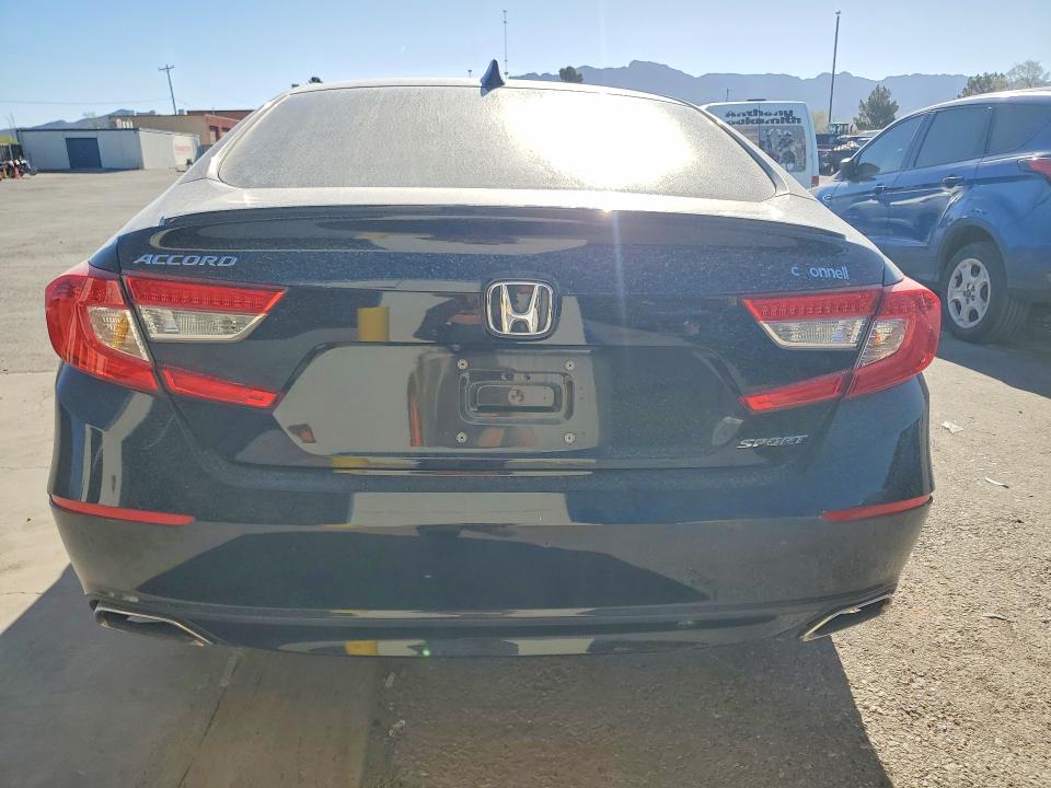 2019 Honda Accord VIN 1HGCV1F34KA070671 COPART salvage auction — FRONT END, Tx - Salvage Vehicle Title, sold $7,600 on 2026-07-31 (photo 6)