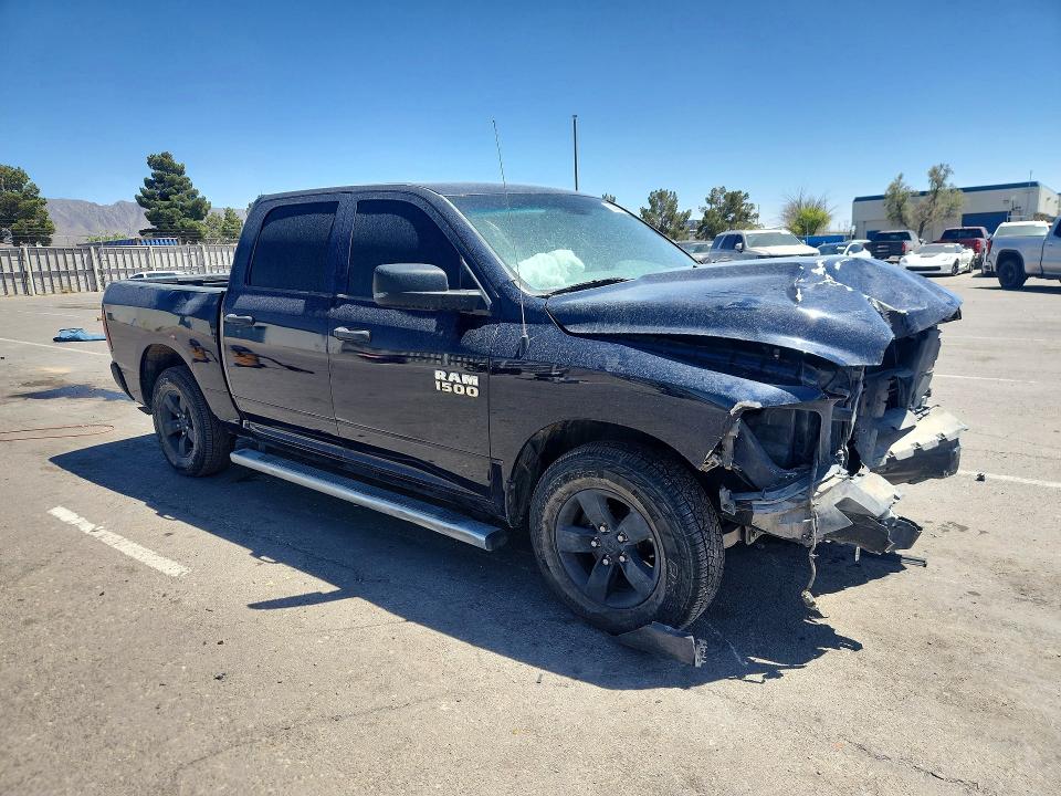 2018 Ram 1500 VIN 1C6RR6KG3JS166133 COPART salvage auction — FRONT END, Salvage Title, sold $125 on 2026-09-04 (photo 4)